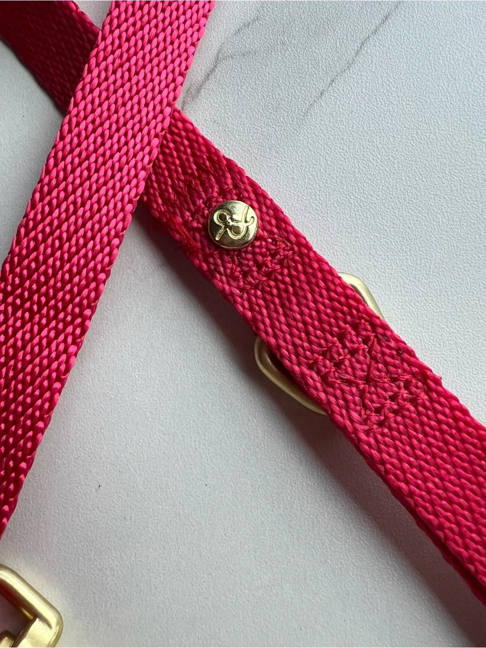 Red Plaid Padded Pet Harness and Leash Size S